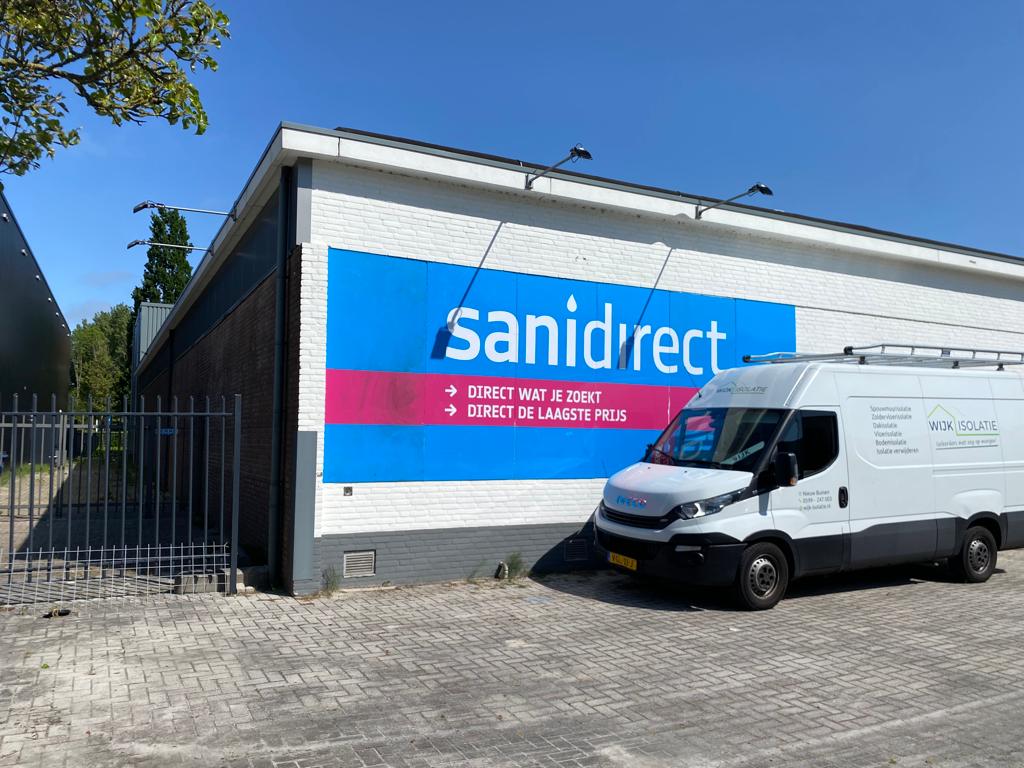 sanidirect isolatie bedrijfspand