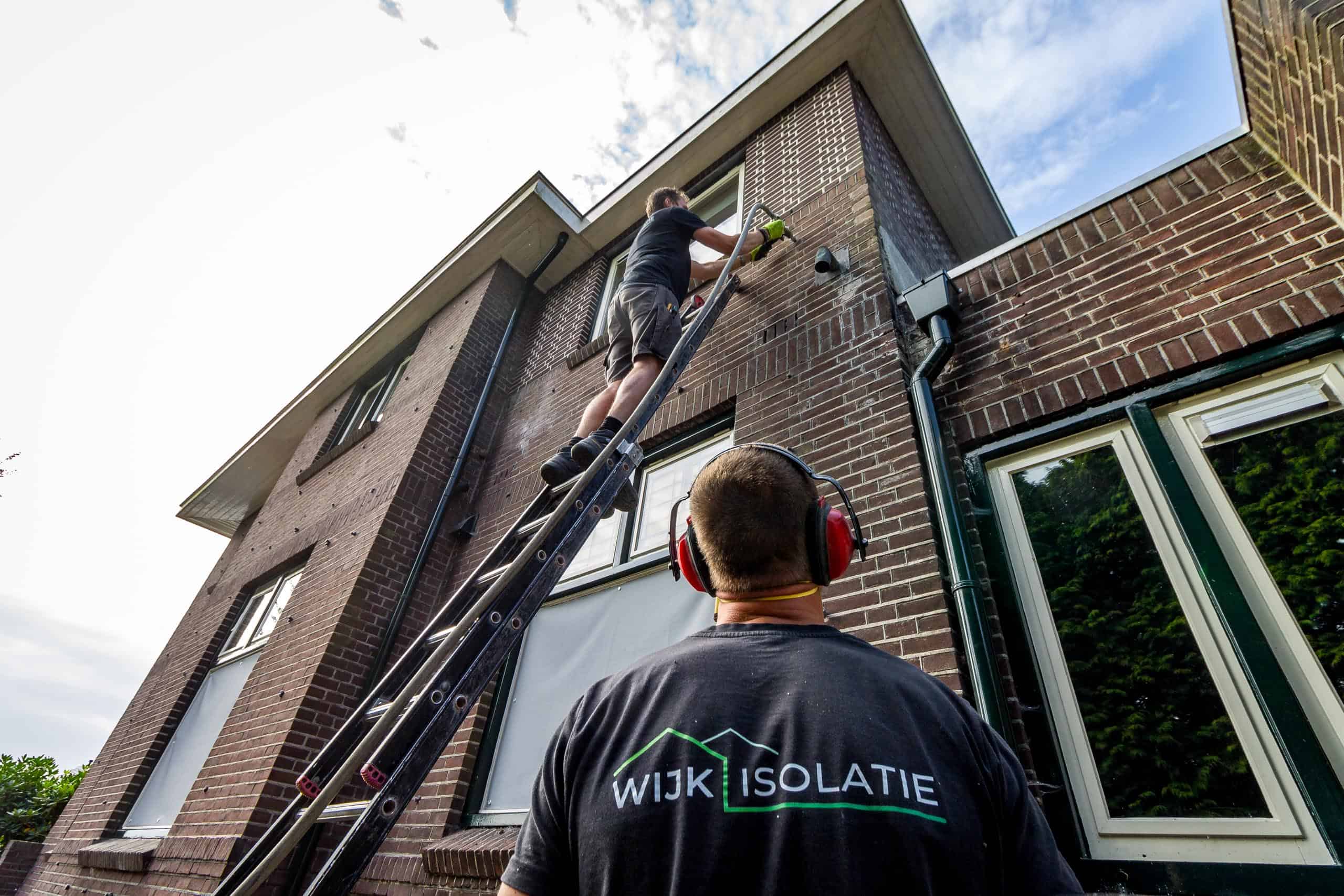 isolatie verwijderen voorafgaand aan spouwmuurisolatie