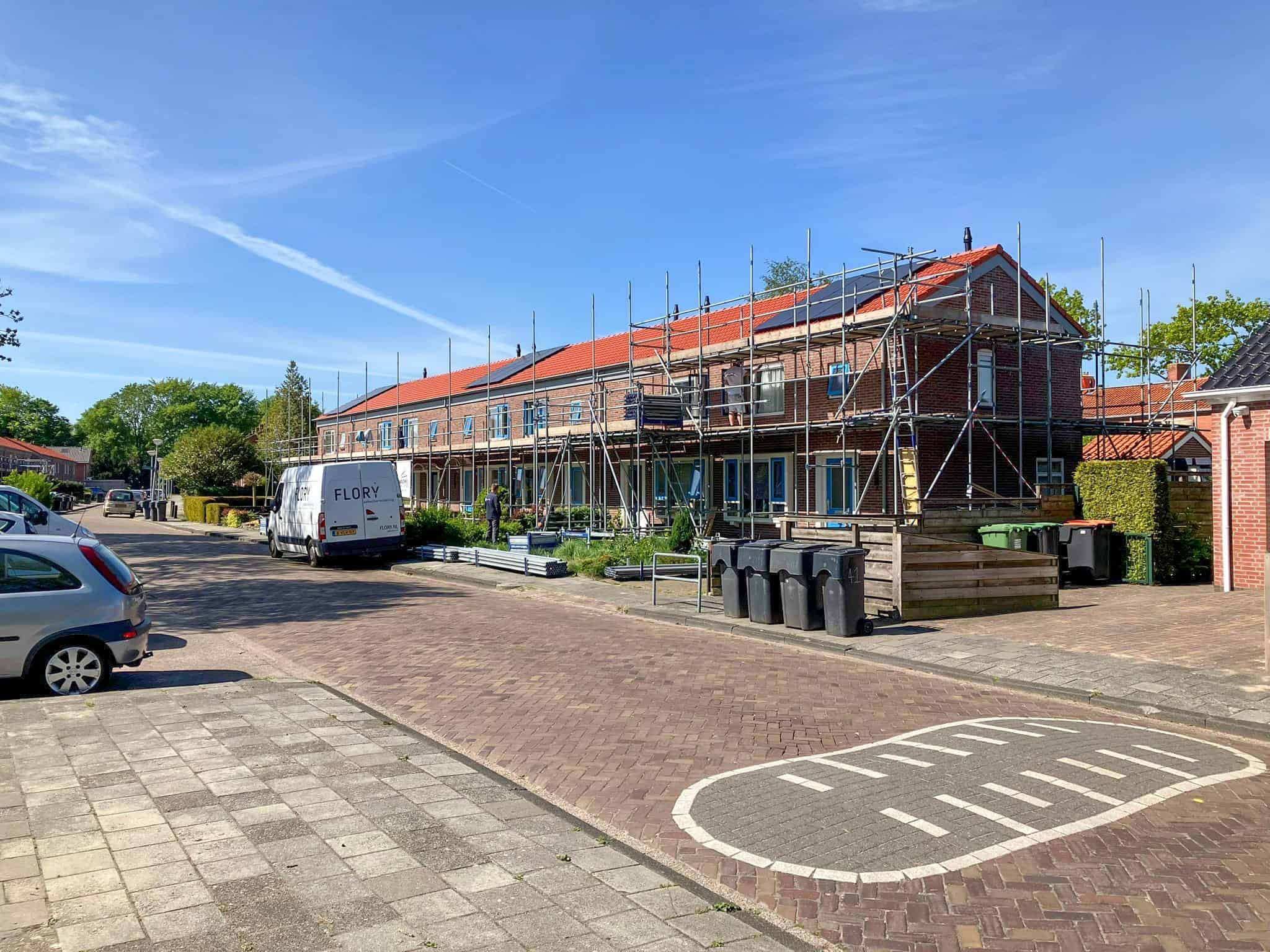 In recordtempo verduurzaamd: 75 woningen in Winschoten klaar voor de toekomst