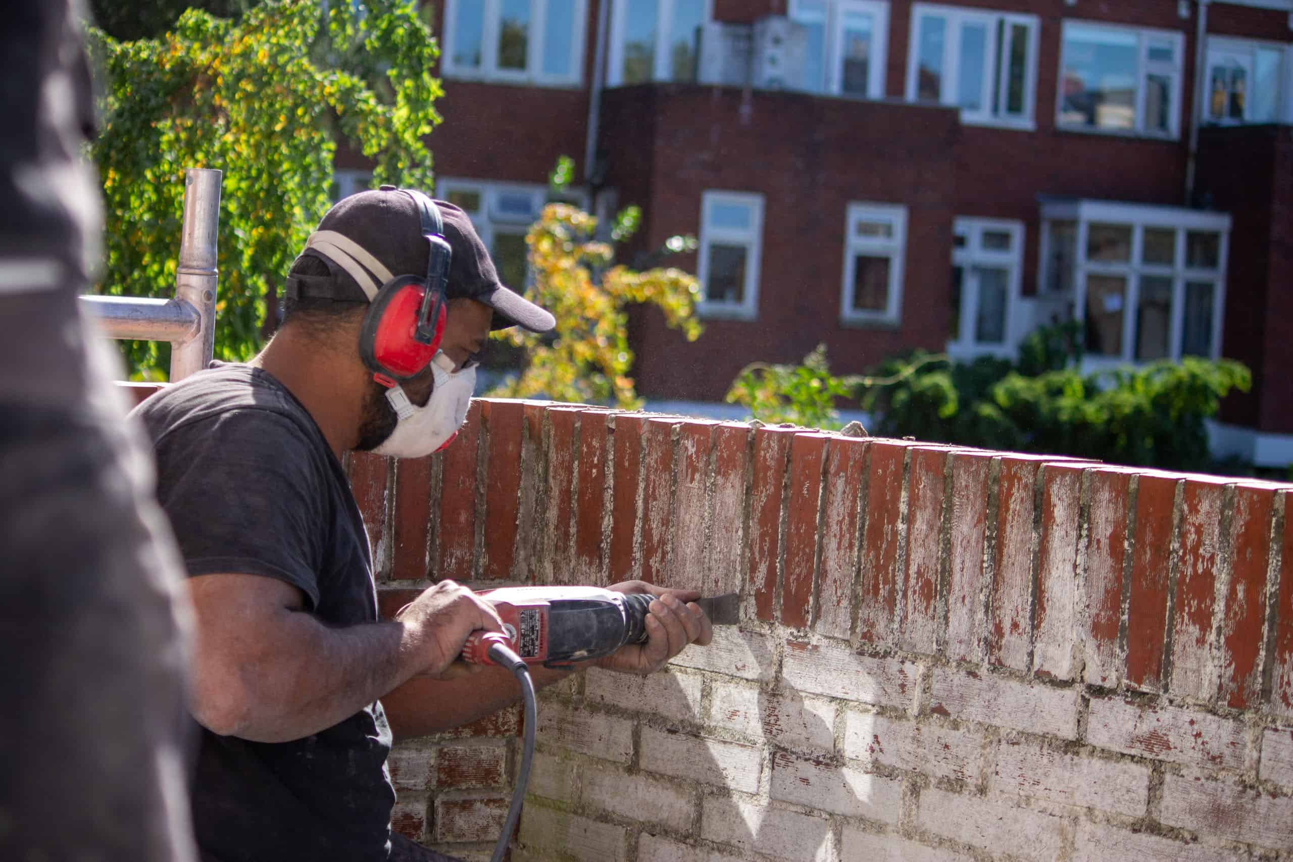 Volledige gevelrenovatie aan de Abel Tasmanstraat in Groningen